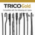 TRICO Gold™ (18-2220) 22 & 20 Inch Pack of 2 Automotive Replacement Windshield Wiper Blades for My Car Super Premium All Weather Beam Blade for Se...