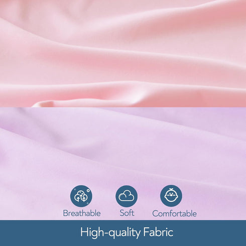 Changing Pad Cover for Girls 4 Pack, Baby Fitted Changing Table Cover Sheets, Soft Breathable for 32"x16" Diaper Change Table Pad, Bassinet Sheets...