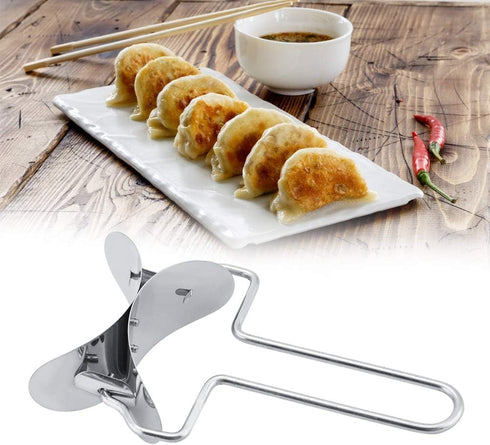 Stainless Steel Dumpling Wrapper Skin Dough Cutter Circle Roller Ravioli Dumpling Maker Cooking Utensils Kitchen Accessories...