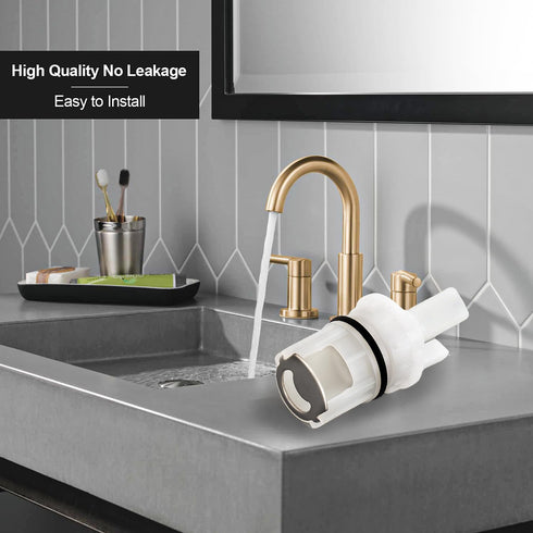 RP25513 faucet stem assembly Replacement Kit for two handle faucet repair kit, Includes RP4993 Seats and Springs, 2 Pack...