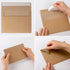 50 Pack 5 x 7 Envelopes Brown Self Seal for Wedding, Party Invitations, Greeting Cards, Announcements, Photos, 5.24 x 7.21 Inches (Brown)...