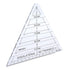 60 Degree Equilateral Triangle Quilting Ruler Acrylic Triangle High Transparency Original Scale Tailor Maker Ruler for Quilting...