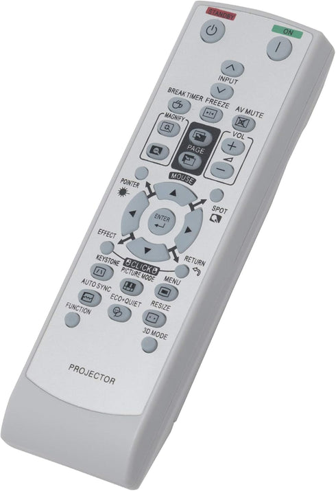 GA837WJSA Replaced Remote fit for Sharp Projector PG-D2500X PG-D3010X PG-D2710X PG-D3510XL PG-D3510X PG-D2500X PG-D2510X PG-D3550W PG-D3050W PG-D2...