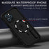 Compatible with iPhone 12 Pro Max Waterproof Case, Work with MagSafe Charging, Full Body Rugged Case with Built-in Screen Protector Military Grade...