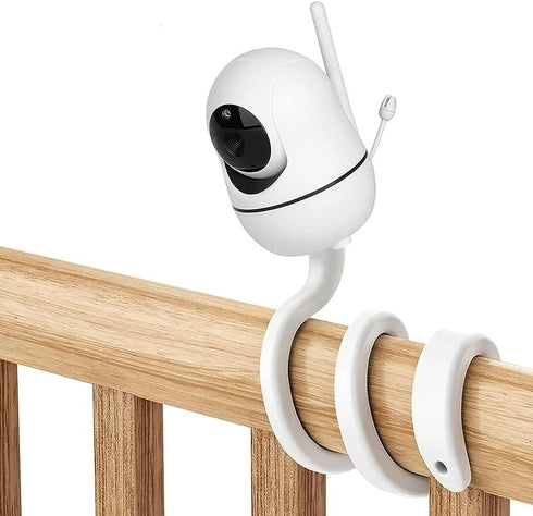 Baby Monitor Mount for HelloBaby Monitor HB66/ HB65/ HB248/ANMEATE SM935E and Arlo Cameras, 17.5 inches Baby Camera Mount No Drill...