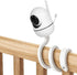 Baby Monitor Mount for HelloBaby Monitor HB66/ HB65/ HB248/ANMEATE SM935E and Arlo Cameras, 17.5 inches Baby Camera Mount No Drill...
