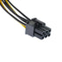 SATA 15 Pin to 6 Pin Video Card GPU Power Supply Cable 8.6inch 22cm (1 Pack)...