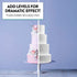 Global Sugar Art 6 x 4 Inch Cake Dummy – 4 Count Styrofoam Fake Cake for Decorating, Display & Practice...
