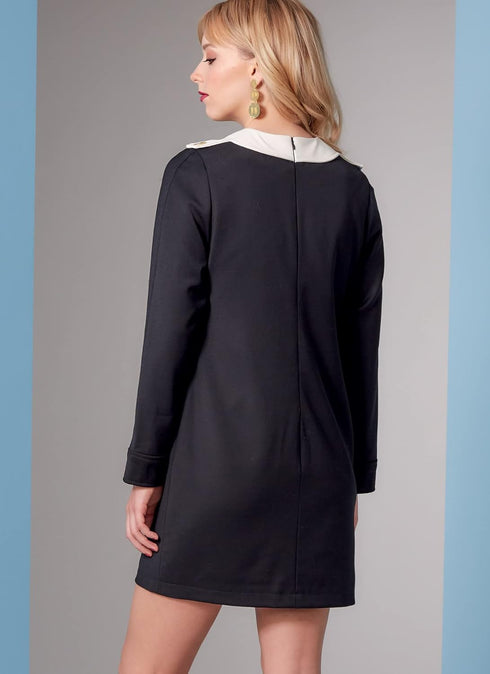 Vogue Sewing Pattern V1844 - Misses' and Misses' Petite Dress, Size: F5 (16-18-20-22-24)...