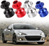 Manual Car Gear Shift Knob Adapter,Shift Knob Boot Retainer Adapter Aluminum Alloy Gear Shift Knob Retainer Fit for SubaruBRZD,FT86 GT86,Black...