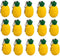 iMagitek 15 Pack Pineapple Keychains for Kids Party Favors Supplies, School Carnival Prizes, Party Bag Gift Fillers, Pineapple Stress Relieve Toy...