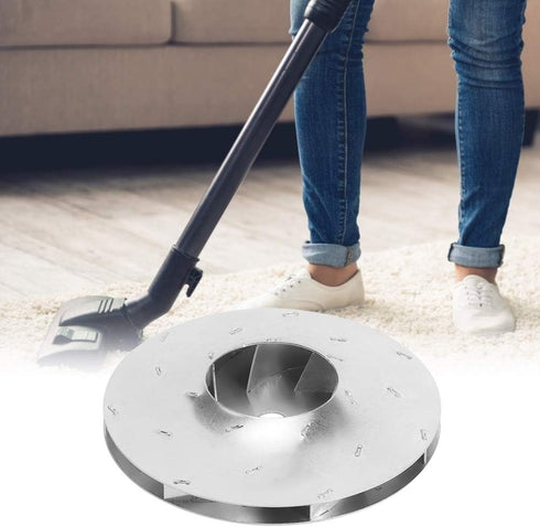TOPINCN Household Aluminum Vacuum Cleaner Motor Rotating Fan Blade Replacement Accessory for 87mm Diameter Vacuum Cleaner...