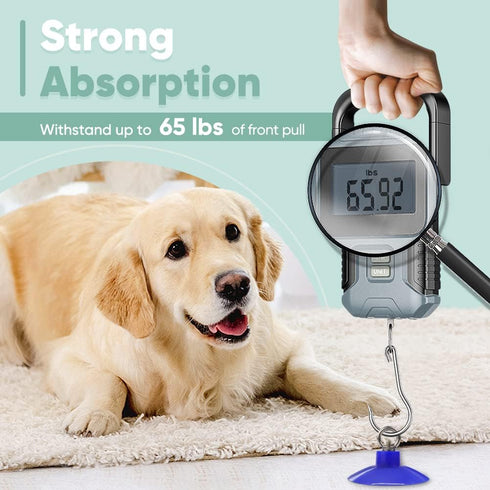 Petbobi Adjustable Dog Bath Tether, Dog Bathing Leash with Heavy Suction Cup and Soft Bath Brush, Dog Grooming Tub Restraint Perfect for Shower, B...