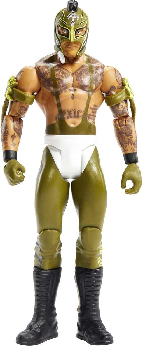 WWE Basic Rey Mysterio Action Figure, Posable 6-inch Collectible for Ages 6 Years Old & Up, Series # 127...