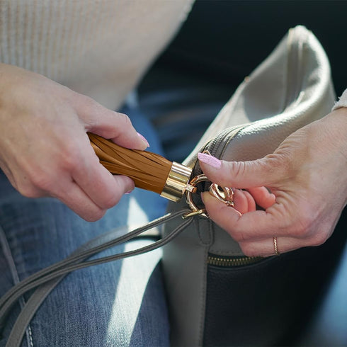 Limitless Tassel Keychain Power Bank (Tan)...