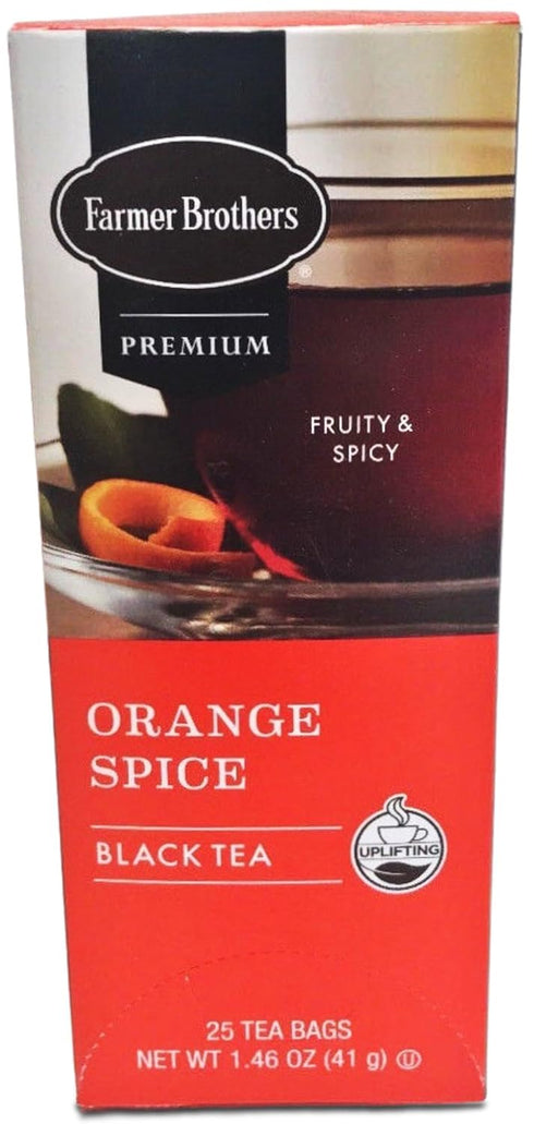 Farmer Brothers Orange Spice Black Tea, 25 bags by Farmer Brothers...