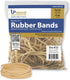 Upgrade Office Supply UPG22733 Rubber Bands, Size #33 (3-1/2 x 1/8") Natural Crepe, Made in USA (4 Oz Bag)...