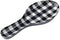 UPware Melamine Spoon Rest Spoon Holder Kitchen Utensil Holders 9.625 Inch for Kitchen Counter Dining Table (Gingham Black)...