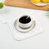 100% Cotton Kitchen Everyday Basic Terry Pot Holder Heat Resistant Coaster Potholder for Cooking and Baking Set of 5 White...