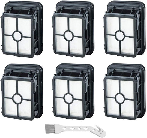 6 Packs 1866 Vacuum Filters Replacement for Bissell CrossWave Vacuum Cleaner, Compare to Part # 1608684...