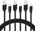Black iPhone Charger Cord, 3-Pack 6FT MFi Certified Fast Charging Cable Data Sync Lightning to USB-A Cable Compatible with iPhone14/13/12/ Mini/Pr...