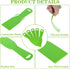 5pcs Plastic Putty Knife 2 Inch Green Flexible Plastic Knives For Taping Drywall Wall Painting Plastic Scraper For Spackling Patching...