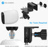 HOLACA Gutter Mount for Arlo and Eufy Cameras, Black, 360-Degree Rotation, 90-Degree Tilt, Secure Mounting...