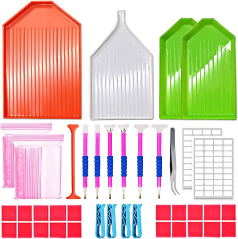 Hulameda 85ps - 5D Diamond Painting Tools, Diamond Painting Accessories Kits for You to Make Diamond Painting Art...