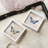 Crystal Butterfly Brooch | Enamel Lapel Pin for women | butterfly display case | Stunning Insect Ornament...
