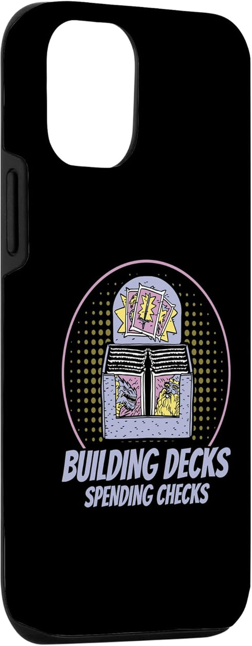 iPhone 15 Building Decks Spending Checks Card Player Trading Card Case...