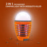 Himalayan Glow 2 in 1 Electric Bug Zapper Light Bulb, Outdoor Camping Lantern Rechargeable with Mosquito Zapper, Portable Waterproof, 1000 Volts, ...