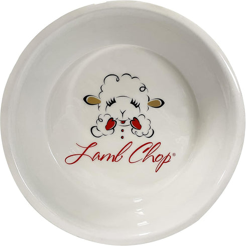 Multipet Lambchop Dog Bowl - 3 Cup White...