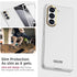 Miimall for Fold 5 Case with Screen Protector, Skin-Touch Texture HD Screen Protector Slim Case for Z Fold 5 - Silver......