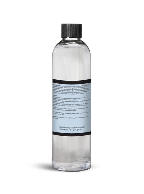 Butylene Glycol (250 mL / 8.45 Oz), Butylene Glycol is an Emollient That Prevents Water Loss from The Skin's Surface, Butylene Glycol by Talsen Ch...