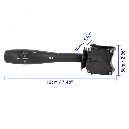 X AUTOHAUX Turn Signal Switch Headlamp Dimmer High Low Beam Lights Combination Switch for Pontiac G6 2006-2010 Replaces D6253E...