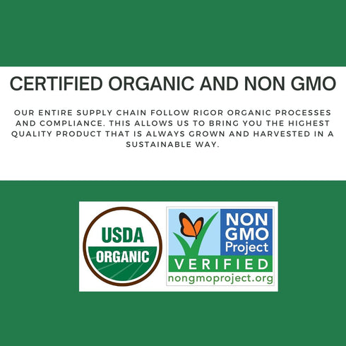 Organic Ginger Powder | 8 oz (226g) | USDA Organics and Non-GMO Verified Project Approved | Product of India | 100% Raw and Natural | Resealable K...