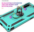 for Samsung Galaxy Note 10 Case, Note10 Case with HD Screen Protectors, Military-Grade Metal Ring Holder Kickstand 15ft Drop Tested Shockproof Cov...