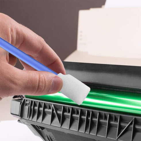 Wellgler's Foam Cleaning Swabs?for Electronics, Lab, Dust-Free Cleaning Sponge Tip Swabs for Printer Heads, Scanners, Camera Lenses, Chip Hard Dis...