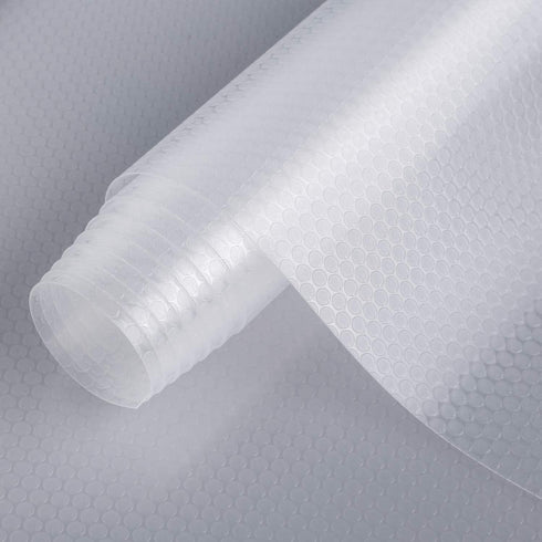 HooTown Refrigerator, Freezer, Fridge Shelf Liners and Drawer Mats 11.8 Inch Wide x 13 Feet Long, Non Adhesive EVA Plastic Washable Waterproof Pad...