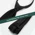 Pre Tied Adjustable Black Zipper Ties for Men 3.15" (8CM) Womens Solid Color Necktie...