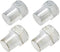 2 Pairs Car Positive Negative Battery Post Terminal Zinc Alloy Battery Adapters, 3/8 Female Thread...