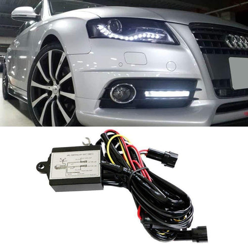 iJDMTOY Universal LED Daylight DRL Automatic ON/Off Controller Module Box Relay...
