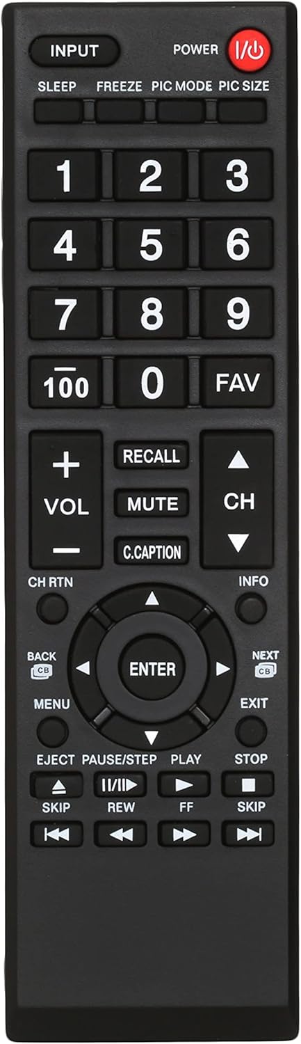 Universal TV Remote Control for Toshiba TVs...
