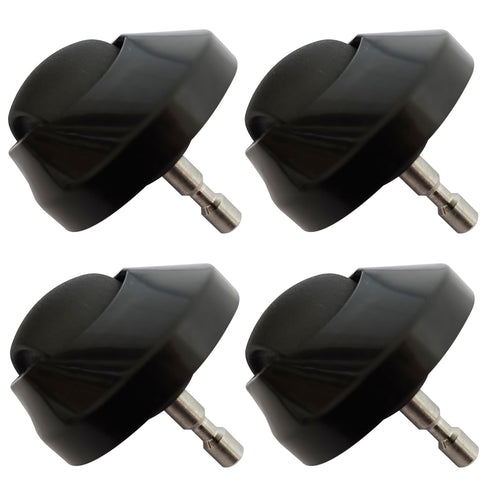 Replacement Front Wheel Caster Ball Compatible with Roborock S4 S5 S6 E4 E20 E25 E35 S50 S51 S55 Robotic Vacuums(4pack, Black)...