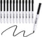 carrotez Retractable Dry Erase Markers, Low Odor Whiteboard Markers, Bullet Tip, Thin Barrel, 12 Count, Black...