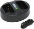 Wasabi Power Dual USB Battery Charger for Sony NP-F330, NP-F550 NP-F570 NP-FM55H NP-FM500H (L Series, M Series)...