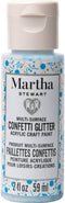 Martha Stewart Crafts Family Friendly Multi-Surface Confetti Glitter Acrylic Craft Paint, Sapphire Celebration...