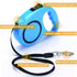 Pet Leash for Pet,10 FT Pet Walking Leash with Anti-Slip Handle,Strong Nylon Tape,Tangle-Free,One-Handed One Button Lock & Release,Suitable for Sm...