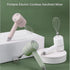 Hand Mixer, Portable Electric Cordless Handheld Mixer, 3-speed Usb Rechargeable with Twin Mixer Whips and Egg Separator for Butter, Cream,Kitchen ...