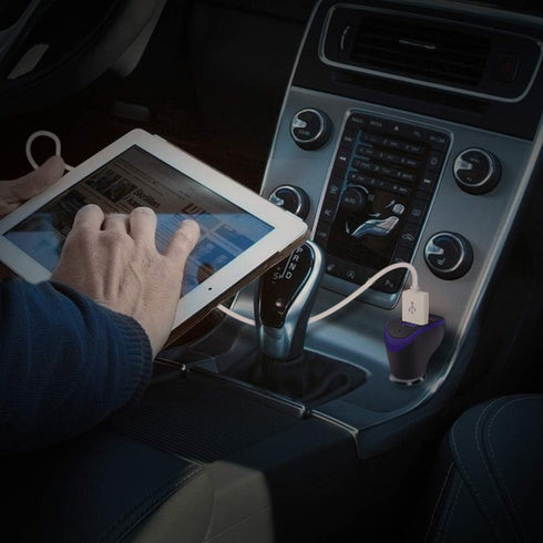 X3PD 3 USB Port 35W Compact Car Charger Including a Fast 18W USB C PD for Fast Charging iPhone 15 14 13 12 11 Plus Pro Max iPad Samsung Galaxy Not...